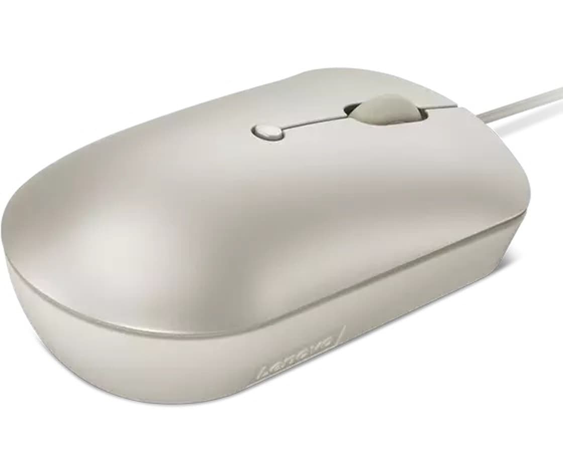 Lenovo myš CONS 540 USB-C káblová kompaktná - zlatá (Sand) 1