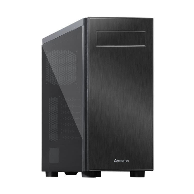 CHIEFTEC skriňa HAWK, ATX, 2xUSB 3.0, 1x USB 2.0, Presklená bočnica, čierna 1