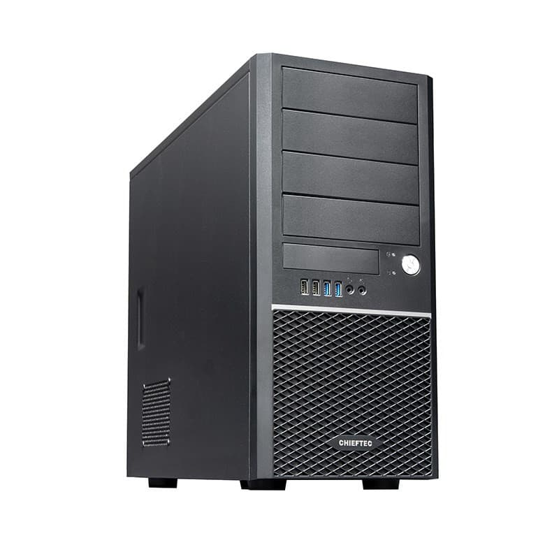 CHIEFTEC skriňa Classic Series, Miditower, CM-25B, Black, bez zdroja 1