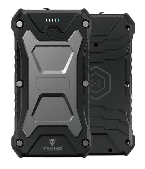 Viking outdoorová powerbanka SKADI I, 10000 mAh, bezdrôtové nabíjanie