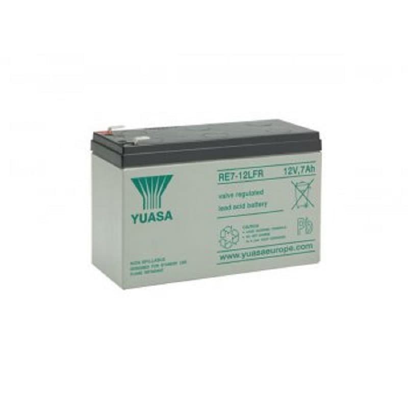 Fukawa YUASA RE7-12LFR (12V; 7Ah; faston F2-6,3mm; životnosť 6-9 rokov)