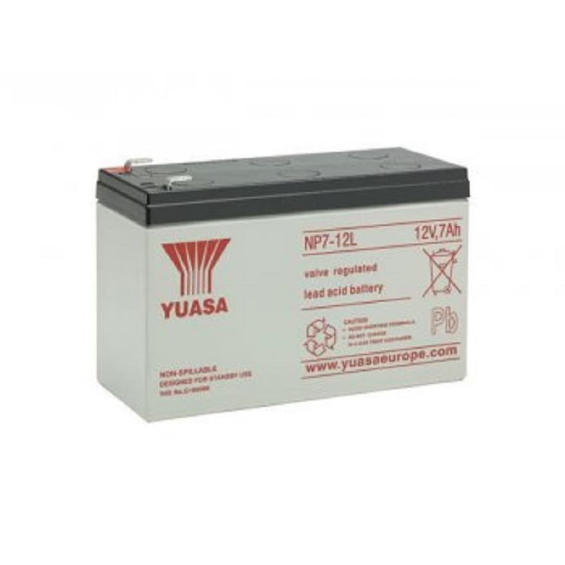 Fukawa YUASA NP7-12L (12V; 7Ah; faston F2-6,3mm; životnosť 5 rokov) 1