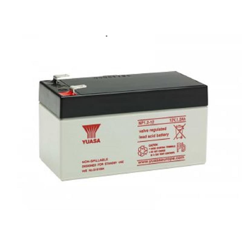 Fukawa YUASA NP1,2-12 (12V; 1,2 Ah; faston F1-4,7mm; životnosť 5 rokov) 1