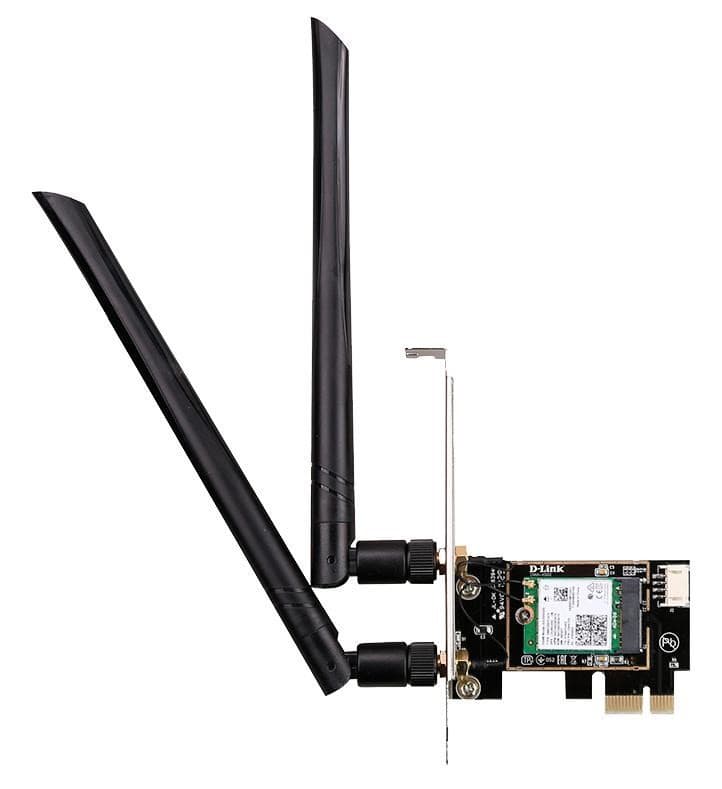 D-Link DWA-X582 Wireless AX3000 Wi-Fi 6 PCIe Adapter with Bluetooth 5.0 1