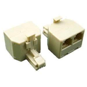 DATACOM Rozdvojka RJ11 6p4c Cat3 (2xFemale,1xMale) 1