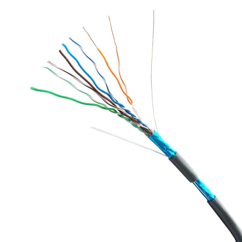 DATACOM FTP Cat5e PVC kábel 305m (drôt), sivý