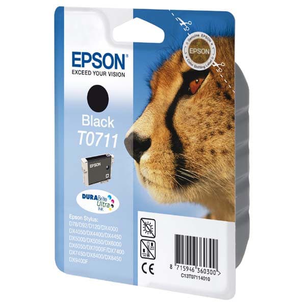 EPSON T0711 (C13T07114011) - originálny 1
