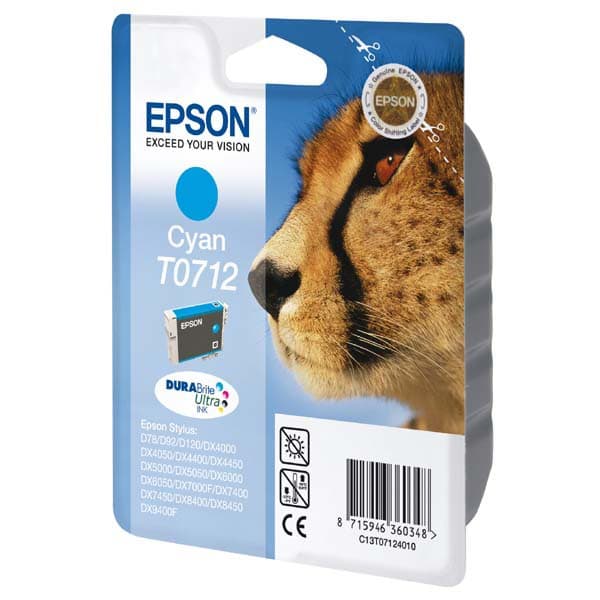 EPSON T0712 (C13T07124011) - originálny