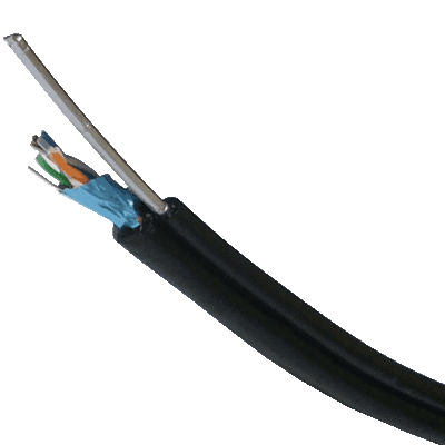 DATACOM FTP drôt Cat5e 305m samonosný OUTDOOR blk 1