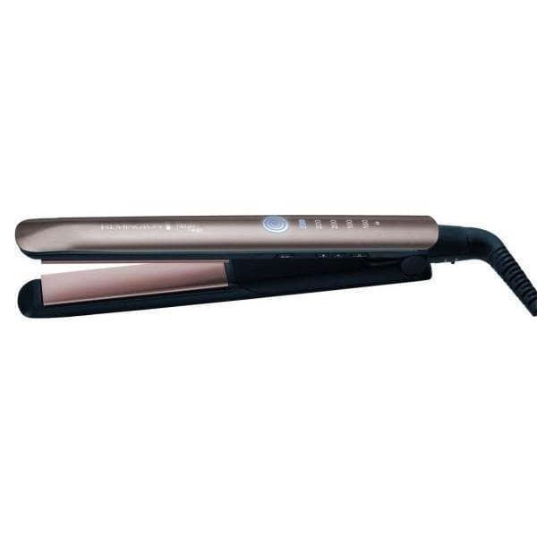 Remington Keratin Therapy Pro S8590 žehlička na vlasy, 5 teplôt, rýchle zahriatie, automatické vypínanie, púzdro 1