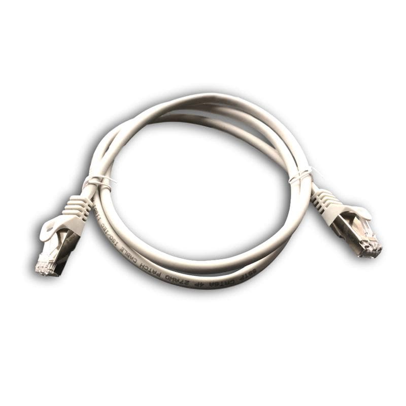 DATACOM Patch cord S/FTP CAT6A 1m šedý 1