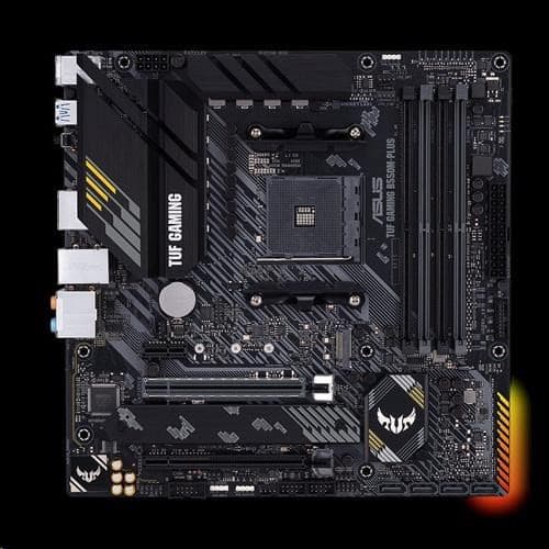 ASUS MB Sc AM4 TUF GAMING B550-PLUS, AMD B550, 4xDDR4, 1xDP, 1xHDMI, mATX