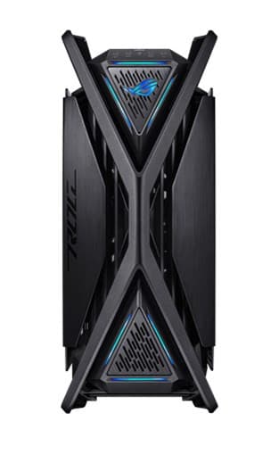 ASUS case ROG HYPERION (GR701), Big Tower, priehľadná bočnica, čierna