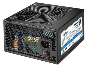 EUROCASE zdroj 350W Eco+, 120mm, 80+ Bronze, ATX 1