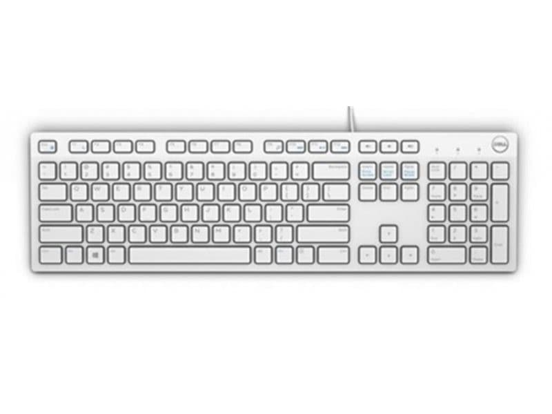Dell KB216 multimediálna klávesnica US/International biela 1