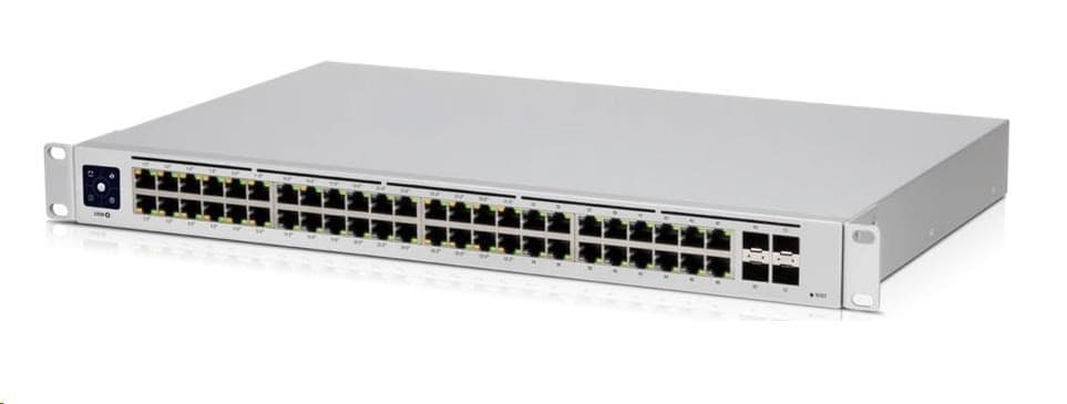 UBNT UniFi Switch USW-48-POE Gen2 [24xGigabit, 32x PoE out 240W, 802.3at/af, 4xSFP, 104Gbps] 1
