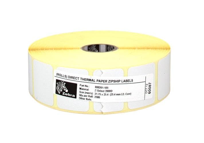 Z-Select 2000D 32 x 25 mm/2580 etikiet/role 1