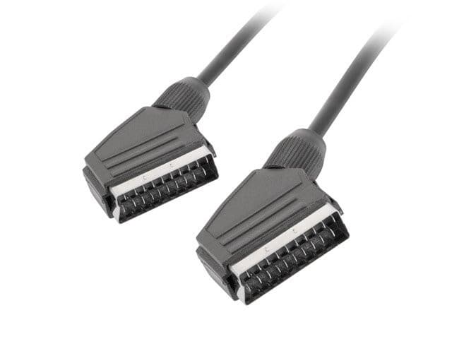 LANBERG Euro (Scart) M/M kábel 1,8m 1