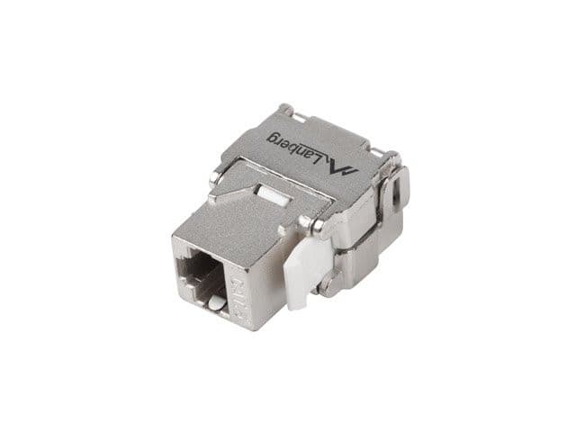 LANBERG KEYSTONE MODULE TOOLLESS RJ45->LSA CAT.6 FTP 180° 1