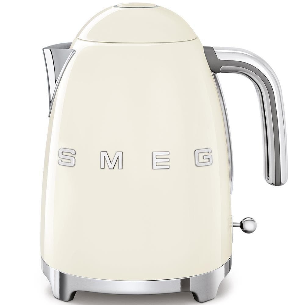 Smeg KLF03CREU rýchlovarná kanvica, 1, 7 l, (7 šálok), 2400 W, štýl 50. rokov, krémová