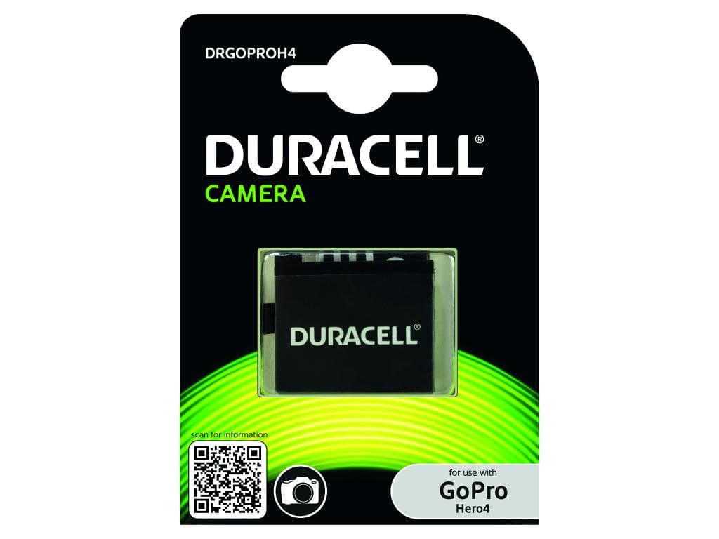 DURACELL Batéria - Náhrada GoPro Hero 4 AHDBT-401 batéria 3,8 V 1160mAh - kit 2ks