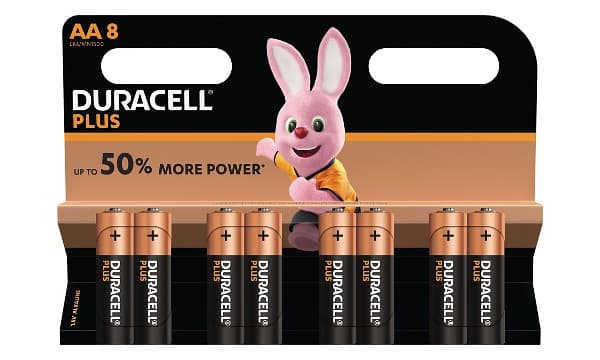 Duracell MN1500B8 Duracell Plus AA 8 Pack 1