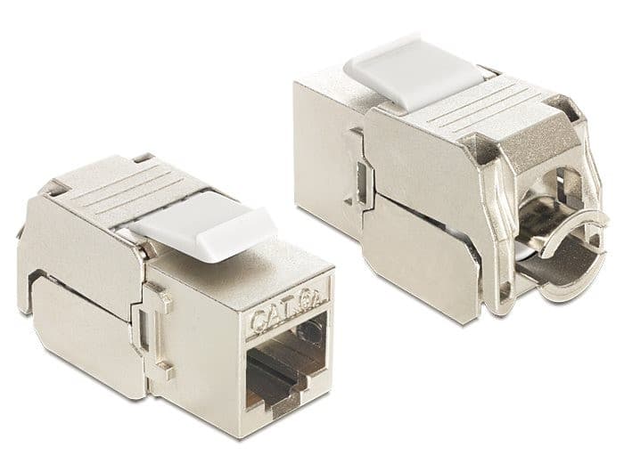 Delock Keystone Modul RJ45 samica > LSA Cat.6A 1
