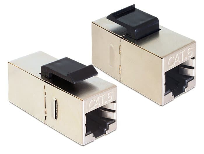Delock Keystone Module RJ45 samica > RJ45 samica Cat.6, spojka