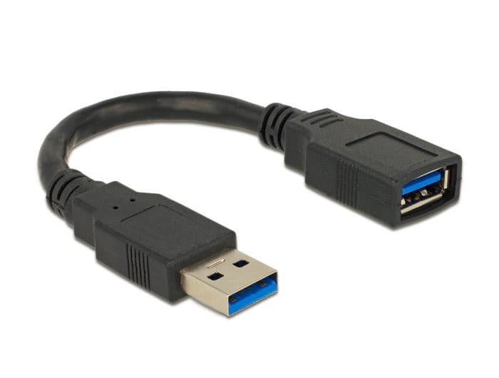 Delock USB 3.0 kábel predlžujúci A/A samec/samica dĺžka 15cm