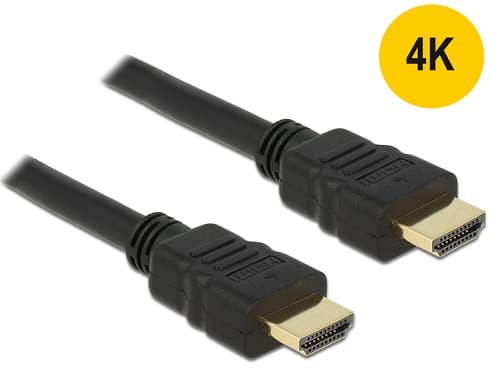 Delock kábel High Speed HDMI s Ethernet - HDMI A samec > HDMI A samec 4K 5 m 1
