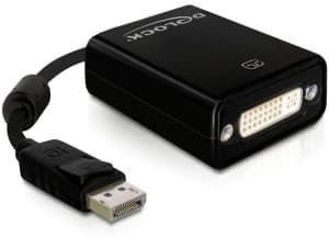 Delock adaptér DisplayPort (samec) na DVI 24+5 (samica), čierny 1