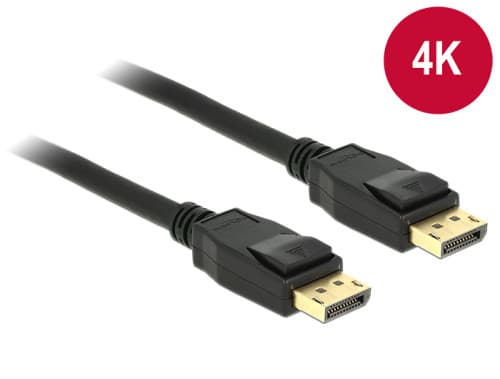 Delock Displayport 1.2 kábel samec > Displayport samec 4K 2m