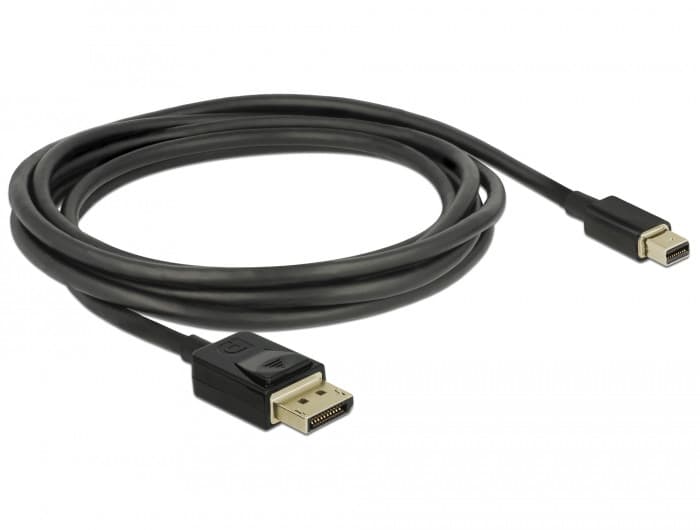 Delock Kábel Mini DisplayPort na DisplayPort 8K 60 Hz 2 m DP 8K certifikovaný 1