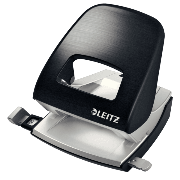 LEITZ Stolný dierovač NeXXt STYLE 5006, saténovo čierna 1