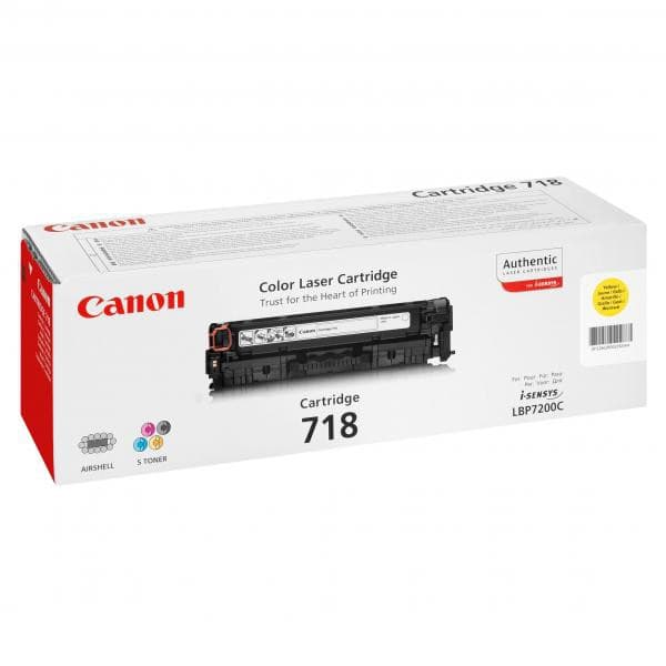 CANON CRG718 Y - originálny 1