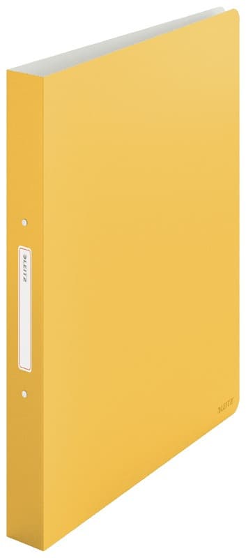 LEITZ Krúžkový zakladač Cosy PP 2RR, dvojkrúžkový, teplá žltá 1