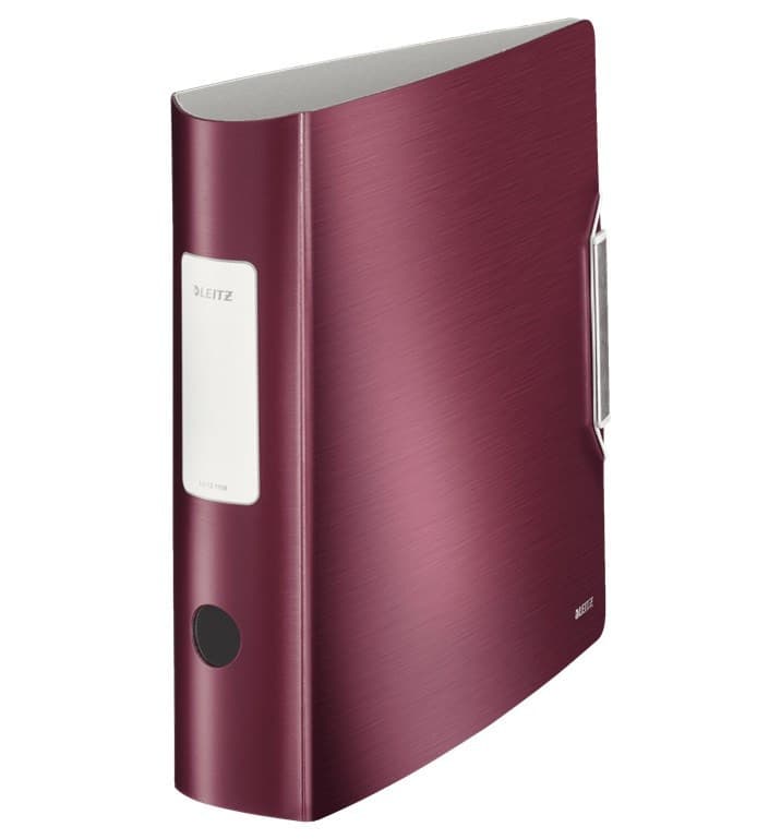 LEITZ Mobilný zakladač 180° Active STYLE, 75 mm, granátovo červená 1