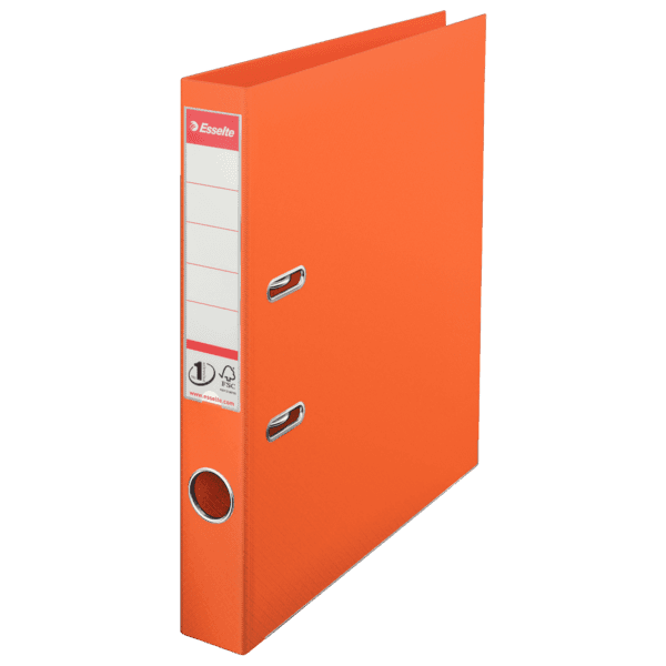 ESSELTE No. 1 pákový zakladač Power A4 50mm oranžový