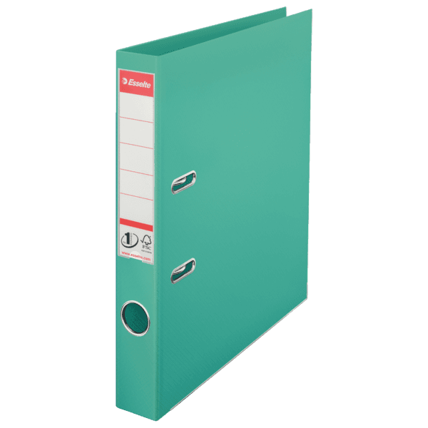 ESSELTE No. 1 pákový zakladač Power A4 50mm tyrkysový 1