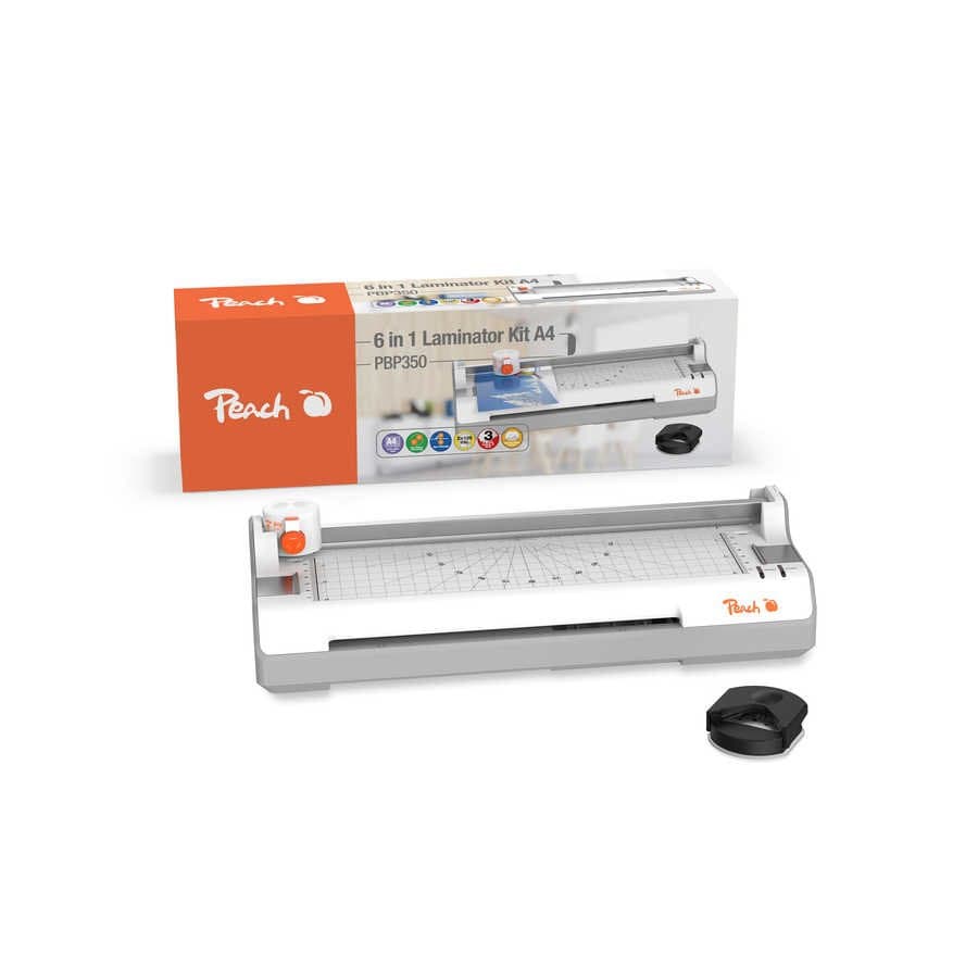 PEACH 6 in 1 Laminator & Trimmer PBP350 (A4) 1