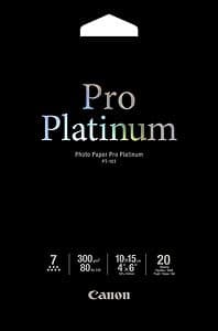 Canon fotopapier PT-101 - 10x15cm (4x6inch) - 300g/m2 - 20 listov - lesklý