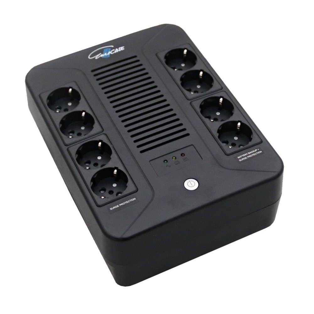 EUROCASE UPS EA200PLUS 1000VA-EVO line interactive (8x zásuvka) 1