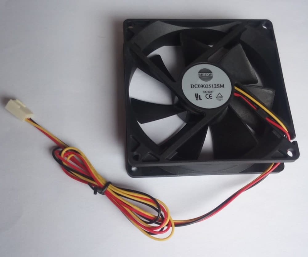 EUROCASE ventilátor 92mm (3-pin) 1