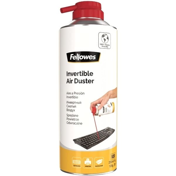 Fellowes stlačený vzduch na čistenie, použitie v ľubovoľnej polohe 200 ml