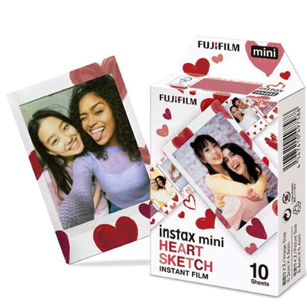 Fujifilm INSTAX MINI HEART SKETCH WW 1 1