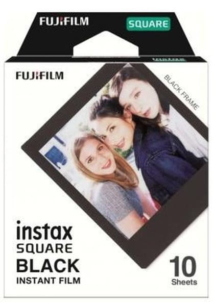 Fujifilm INSTAX SQUARE BLACK FRAME WW 1 1