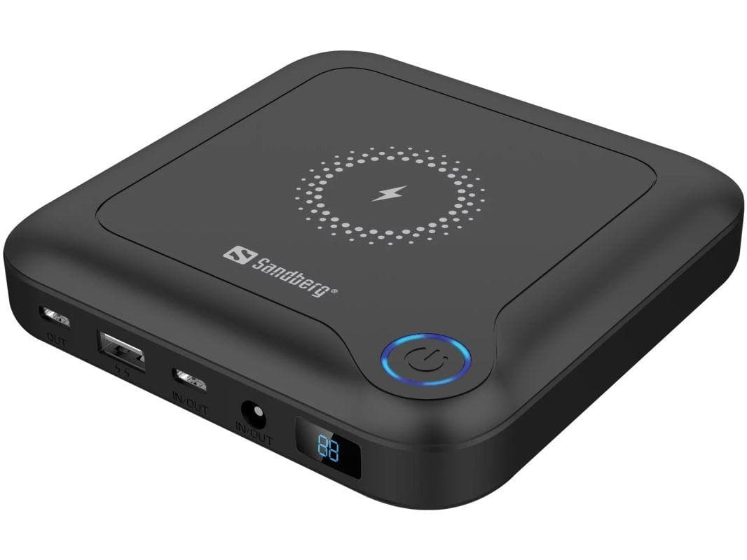Sandberg All-in1 Laptop Powerbank 24000, čierny 1