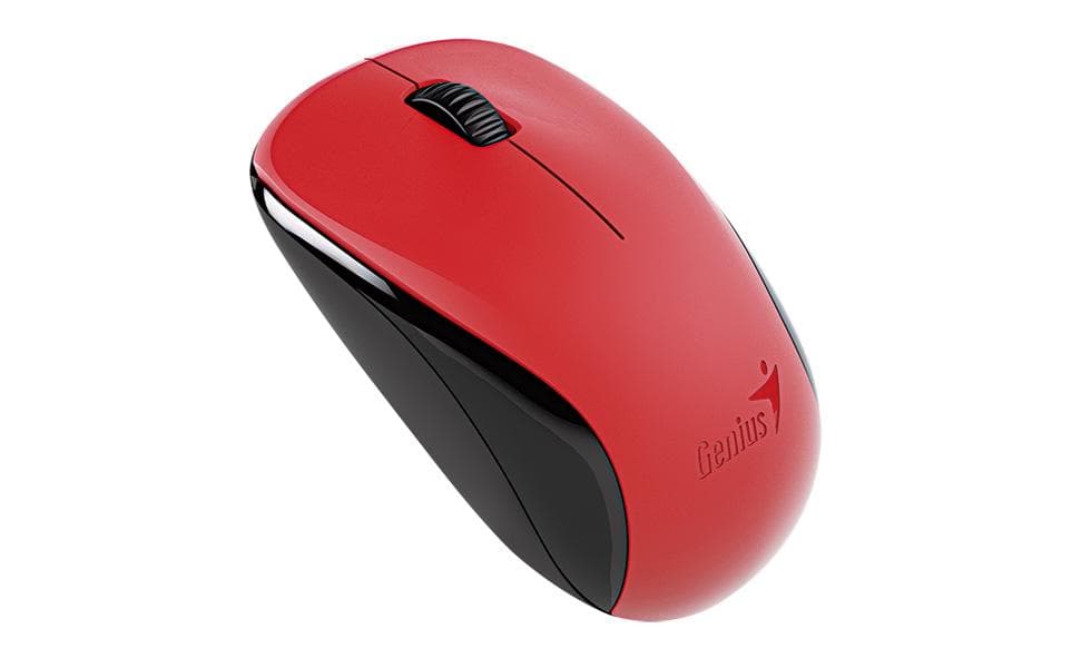 Genius NX-7000/Kancelárska/Optická/1 200 DPI/Bezdrôtová USB/Červená