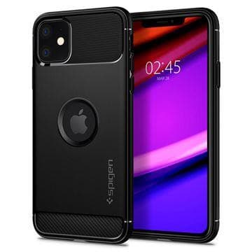 Ochranný kryt Spigen Rugged Armor pre Apple iPhone 11 čierny 1
