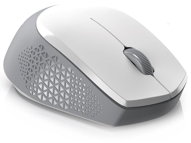 Genius NX-8000S BT, myš, bezdrôtová, 1200DPI, 3 tlačidlá, Bluetooth, USB 2,4 GHz, bielo-šedá 1